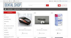 Desktop Screenshot of dentalshop.com.tr