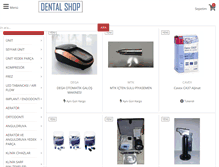 Tablet Screenshot of dentalshop.com.tr