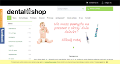 Desktop Screenshot of dentalshop.com.pl